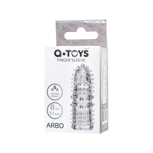 Насадка на палец A-Toys by TOYFA Arbo, ТРЕ, прозрачный, 8 см