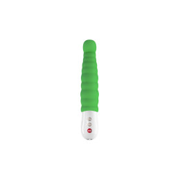 Вибратор Fun Factory Patchy Pаul, силиконовый, зелёный, 21,7 см