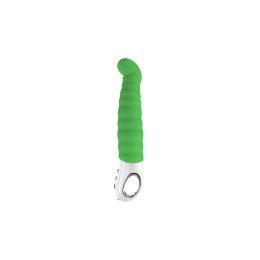 Вибратор Fun Factory Patchy Pаul, силиконовый, зелёный, 21,7 см