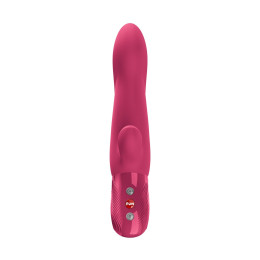 Пульсатор кролик Fun Factory Bi Stronic Arc, силикон, малиновый, 22,3 см