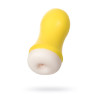 Мастурбатор A-Toys by TOYFA Dion, анус, TPE, желтый, 14 см