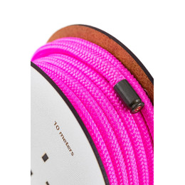Веревка для шибари Pecado BDSM, на катушке, полиамид, розовая, 10 м