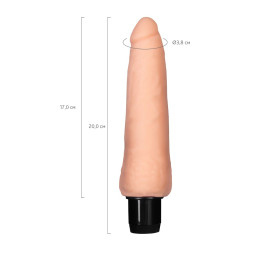 Реалистичный вибратор A-Toys by TOYFA Lank, TPE, телесный, 20 см