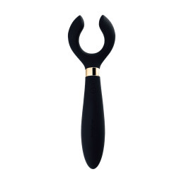 Многофункциональный стимулятор для пар Satisfyer Endless Fun, силикон, чёрный, 23,5 см.