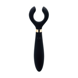 Многофункциональный стимулятор для пар Satisfyer Endless Fun, силикон, чёрный, 23,5 см.