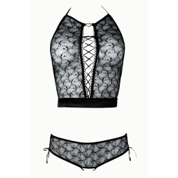 Топ и трусики Anais Cristal, черный, L