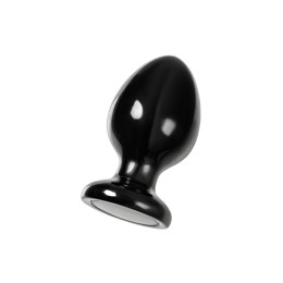 Анальная втулка POPO Pleasure by TOYFA Cetus α, PVC, черная, 11,5 см, Ø 6,2 см