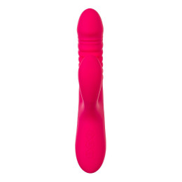 Виброкролик с функцией Up&Down JOS Seri, силикон, розовый, 22 см