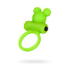Виброкольцо на пенис A-Toys by TOYFA Chio, силикон, зеленое, 8,1 см, Ø 3,1 см