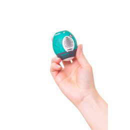 Мастурбатор нереалистичный Satisfyer Egg Single (Naughty), TPE, зеленый