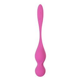 Вагинальные шарики с вибрацией Satisfyer Love Birds 1 Connect App, розовый, 22,2 см