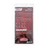 Вибратор Black&Red by TOYFA Monster Rex, силикон, красно-черный, 24,5 см
