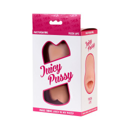 Мастурбатор реалистичный Juicy Pussy by TOYFA Fresh Lips, рот, TPR, телесный, 14 см