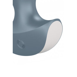 Анальная виброелочка Satisfyer Lolli Plug 2, силикон, серый, 11 см