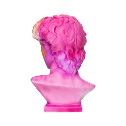 Подставка под сувенирную продукцию "Бюст Давида" золотой, розовый
