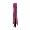 Вибратор для точки G  с ротацией Satisfyer Spinning G-Spot 1, силикон, бордовый, 16,8 см