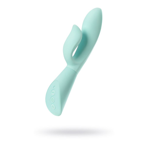 Вибратор с функцией TouchSensor JOS SENSY, силикон, голубой, 20 см