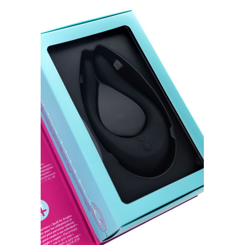 Многофункциональный стимулятор для пар Satisfyer Endless Joy, силикон, чёрный, 13,5 см.