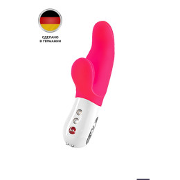 Вибратор Fun Factory MiSS BI, силикон, розовый, 17 см