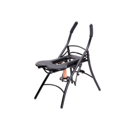 Секс-тренажер Diva My Diletto, с двумя насадками, металл, черный, 65 см