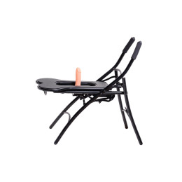 Секс-тренажер Diva My Diletto, с двумя насадками, металл, черный, 65 см