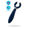 Многофункциональный стимулятор для пар Satisfyer Endless Fun, силикон, синий, 23,5 см.