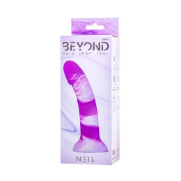 Фаллоимитатор Beyond by Toyfa Neil, силикон, фиолетовый, 18 см
