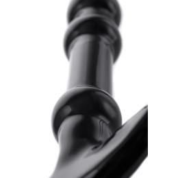 Нереалистичный фаллоимитатор Sexus Glass, стекло, черный, 19 см