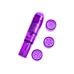 Вибромассажер XOXO MINI, ABS пластик, фиолетовый, 10 см