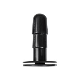 Трусики для страпона RealStick Strap-On Onyx, экокожа, черные