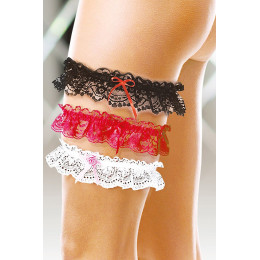 Подвязка SoftLine Collection, красный, S/L