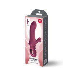 Кролик-пульсатор Fun Factory Bi Stronic Curve бордовый