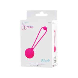 Вагинальный шарик L'Eroina Blush, силикон, розовый,10,5 см