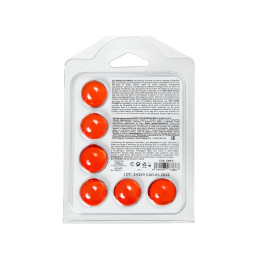 Массажное масло SECRET PLAY BRAZILIAN BALLS, ягоды, 6 х 4 гр