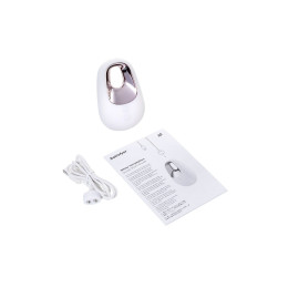 **АУТЛЕТ** Вибромассажер Satisfyer Layon 5, White temptation, силикон, белый, 9,2 см