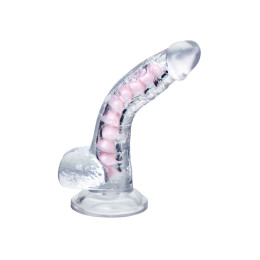 Гибкий фаллоимитатор A-Toys by TOYFA Paret, TPE, прозрачный, 18 см
