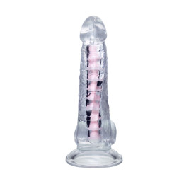 Гибкий фаллоимитатор A-Toys by TOYFA Paret, TPE, прозрачный, 18 см