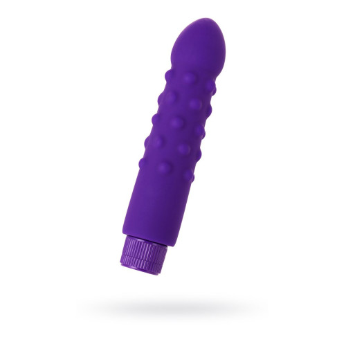 Нереалистичный вибратор A-Toys by TOYFA Dowk, силикон, фиолетовый, 17 см