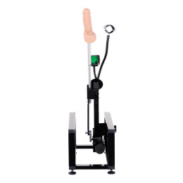 Секс-машина Diva Motion, с двумя насадками, металл, черная, 58 см