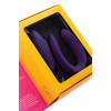 Вибромассажер для пар Satisfyer Double Plus Remote с пультом ДУ, силикон, фиолетовый, 18 см