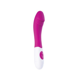 Нереалистичный вибратор A-Toys by TOYFA Una, силикон, розовый, 19,8 см