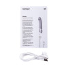 Нереалистичный вибратор Satisfyer Master, силикон, бежевый, 23,5 см.