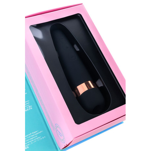 Вакуум-волновой бесконтактный стимулятор клитора Satisfyer PRO 3 Vibration, силикон, черный, 14 см.