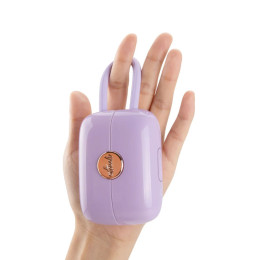 Виброяйцо и вакуумный стимулятор 2 в 1 OTOUCH Louis Vibrate, силикон, фиолетовый, 13,8 см