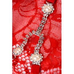 Трусики со стразами Joli Aileen, красный, OS