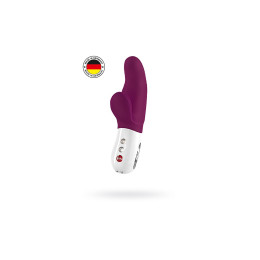 Вибратор Fun Factory MiSS BI, силикон, красный, 17 см