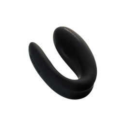 Многофункциональный стимулятор для пар Satisfyer Double Joy Connect App, силикон, чёрный, 9,14 см