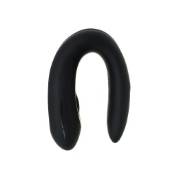 Многофункциональный стимулятор для пар Satisfyer Double Joy Connect App, силикон, чёрный, 9,14 см