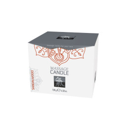 Массажная свеча HOT Shiatsu с ароматом сандала, 130 мл