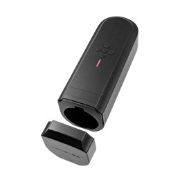 Вибромастурбатор нереалистичный LOVENSE Solace, TPE, черный, 29,4 см